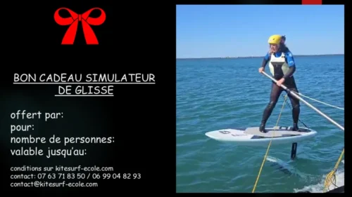 Bon cadeau simulateur de glisse Booster-Kite